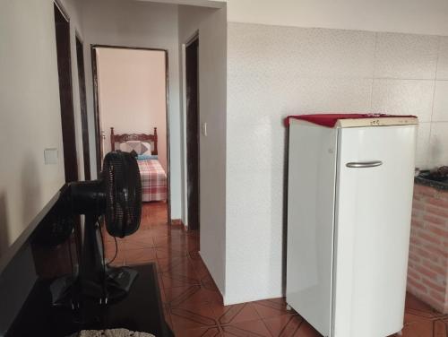 Kuhinja oz. manjša kuhinja v nastanitvi Quarto com cama de casal - Sobrado