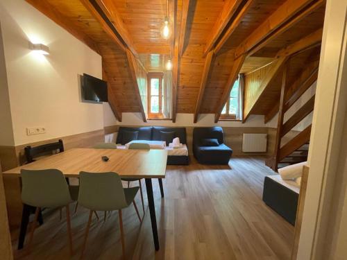 Posezení v ubytování Apartamentos La Solana