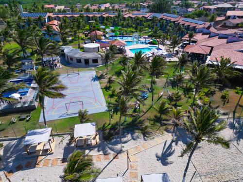 Πισίνα στο ή κοντά στο Jangadeiro Praia Hotel Resort - Parque Aquático e Pé na Areia