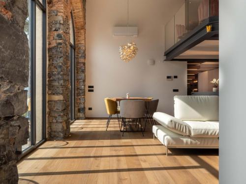 Posezení v ubytování Casa Giorgio Luxury apartment with Stunning View