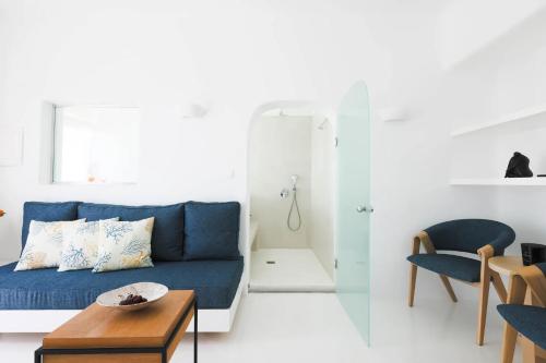 Koupelna v ubytování Aeifos Boutique Hotel