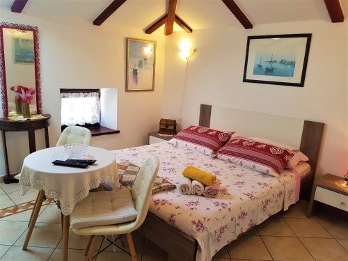 Ένα ή περισσότερα κρεβάτια σε δωμάτιο στο Apartment Noemi