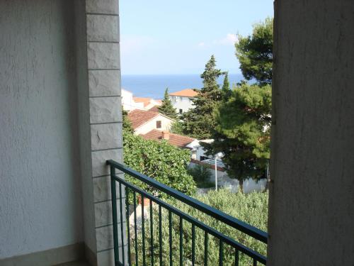 a view from the balcony of a house at Villa Jasmin in Bol