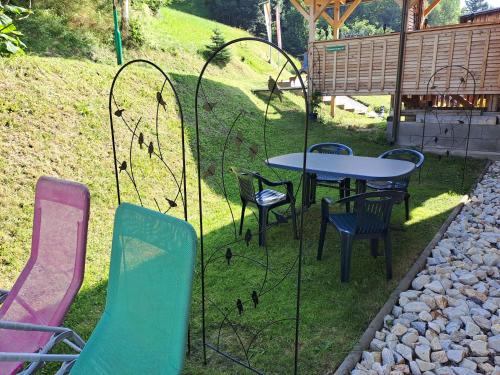 Jardín al aire libre en Landgut DIE AUSZEIT - Erholung am Berg 1300m