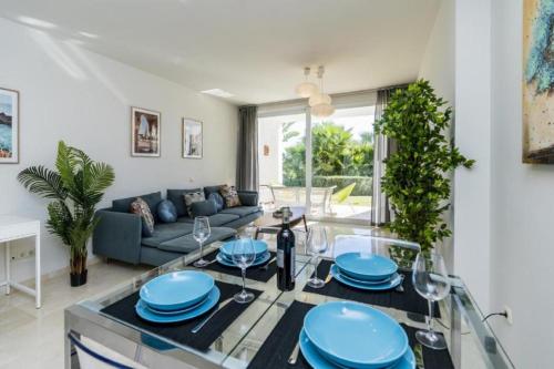21 Alcazaba Lagoon groundfloor apt tropical garden