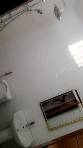Ένα μπάνιο στο Résidence OUZA