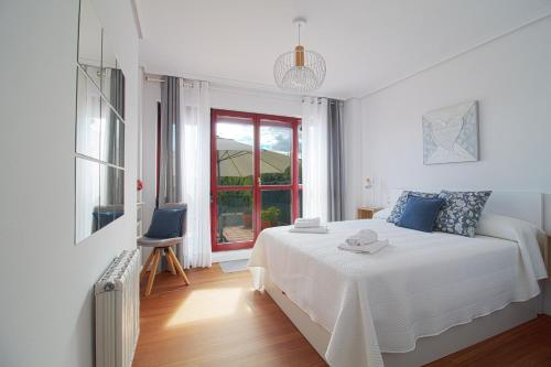 Postel nebo postele na pokoji v ubytování Apartamento Aventuras
