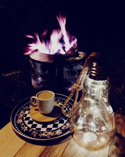 Kemudahan buat kopi dan teh di Cennet bahçesi