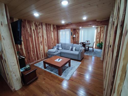 Zona de estar de Cedar House