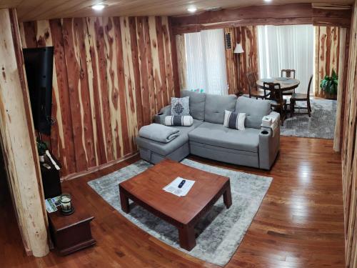 Zona de estar de Cedar House