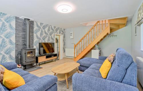 Χώρος καθιστικού στο Stunning Home In Dangy With Wifi