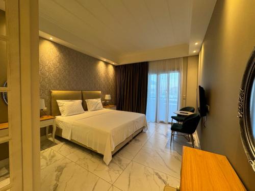 Katil atau katil-katil dalam bilik di Iris Premium
