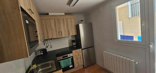Dapur atau dapur kecil di El Rincón del León
