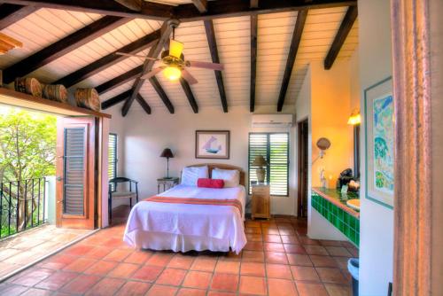 Hacienda Tamarindoにあるベッド