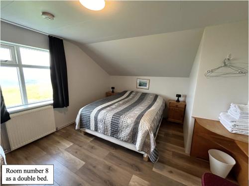 Postel nebo postele na pokoji v ubytování Guesthouse Básar