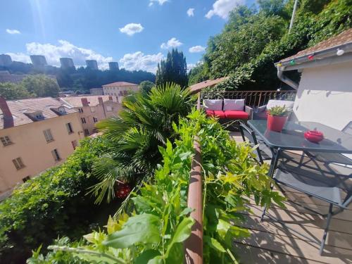 Appart climatisé Terrasse Vue sur Lyon et les quais de Saône photo 13