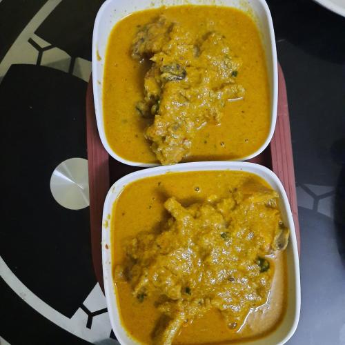 a couple of bowls of food on a table at Couple Friendly Rooms in kolkata