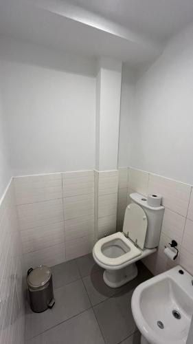 Koupelna v ubytování Casa Basilico