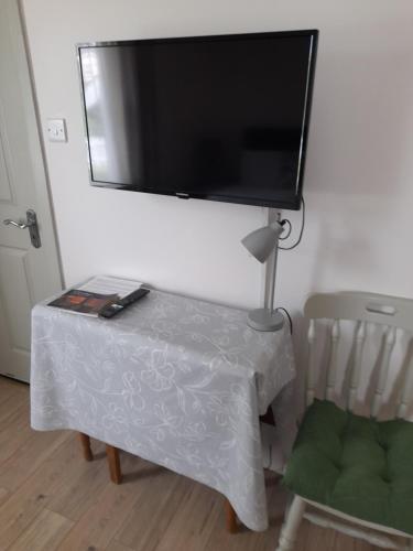 TV a/nebo společenská místnost v ubytování Lakeside Loughrea