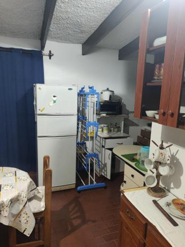 Kuchyň nebo kuchyňský kout v ubytování bungalows