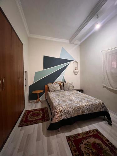 Letto o letti in una camera di Uluyol Stone House
