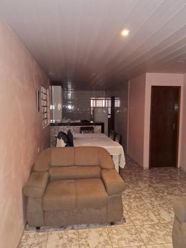 Ruang duduk di Casa Temporada Oasis no Sertão