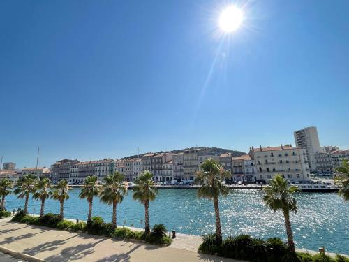 Spacieux 3 pièces avec garage, climatisation, terrasse, proche centre à Sète - FR-1-338-584