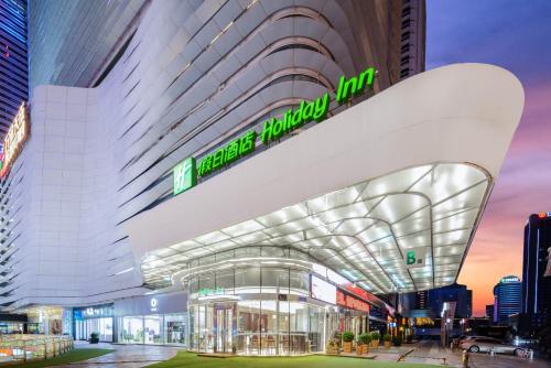 a rendering of a building in a city at Holiday Inn Shijiazhuang Central by IHG in Shijiazhuang