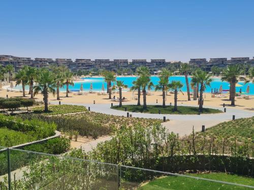 Swan Lake ras el hekma North coast first row lagoon