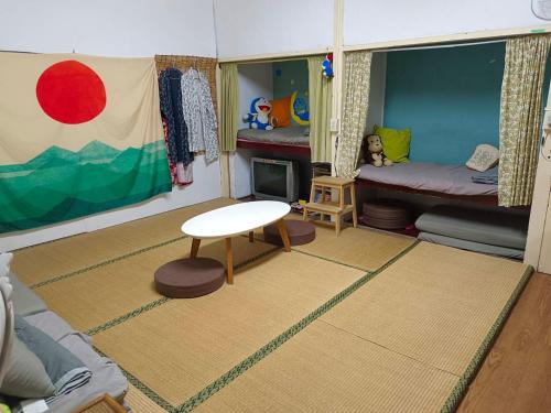 Postel nebo postele na pokoji v ubytování Huangpu Hostel