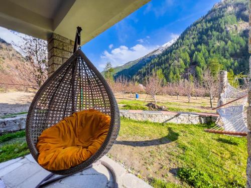 Nespecifikovaný výhled na hory nebo výhled na hory při pohledu z hotelu