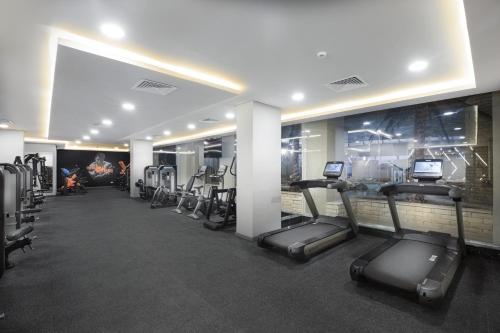 Fitness centrum a/nebo fitness zařízení v ubytování V Hotel Sharm El Shiekh