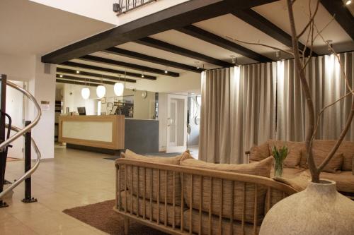 Lobbyen eller receptionen på Gentofte Hotel