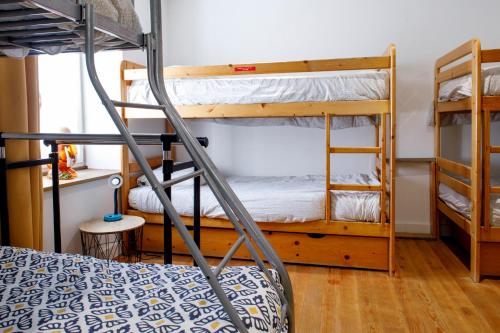 Postel nebo postele na pokoji v ubytování le gîte de Marinette