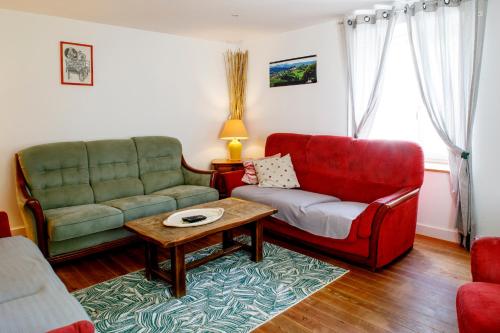 Posezení v ubytování le gîte de Marinette