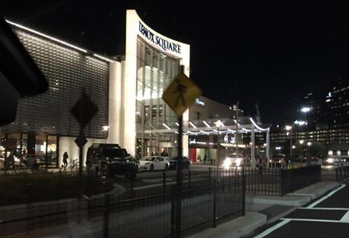 a building with a car parked outside of it at night at RM2 - 1bdr 1bath Cozy ensuite shared Condo in Atlanta