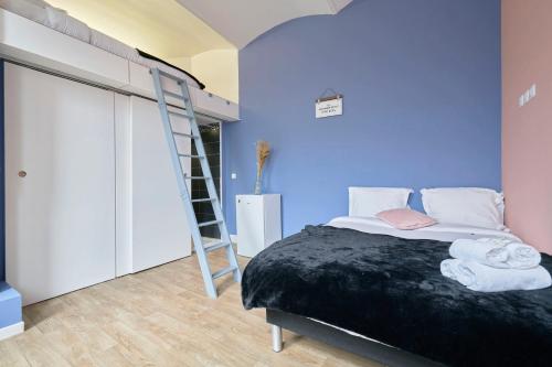 Photo de la galerie de l'établissement NG Prestige l Lille l Roubaix Centre - Collège - Mezzanine - 2 lits, à Roubaix