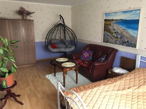 Posezení v ubytování Maleva apartaments