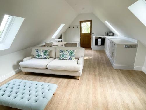 Η κουζίνα ή μικρή κουζίνα στο Cosy loft situated in beautiful Northumberland countryside