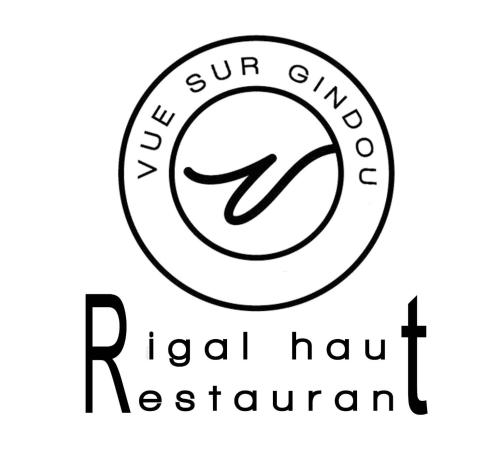 a logo for the super show hotelhak restaurant at Vue sur Gindou gîte in Gindou