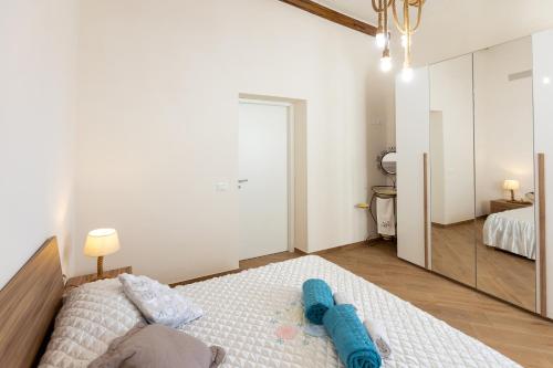 Posteľ alebo postele v izbe v ubytovaní Casa Vacanze Panorama sulle Egadi
