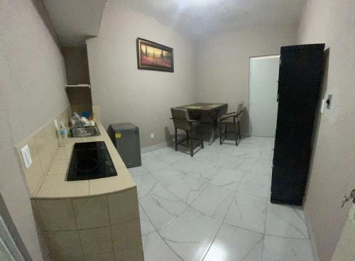 Η κουζίνα ή μικρή κουζίνα στο Departamento Céntrico Alameda
