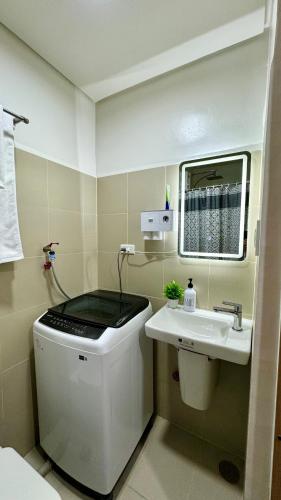 Koupelna v ubytování GoodVibes Condotel