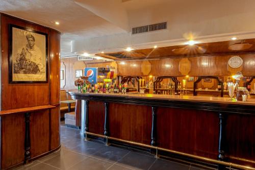 Lounge nebo bar v ubytování Marlin Inn Azur Resort