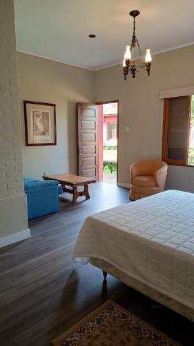 Postel nebo postele na pokoji v ubytování Estalagem Haras Di Cellius