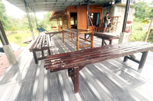 Μπαλκόνι ή βεράντα στο Villa Lokon Tomohon