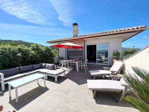 Appartement avec terrasse - vue imprenable !