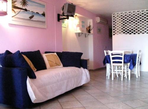 Khu vực ghế ngồi tại Dimora Il Porto segreto