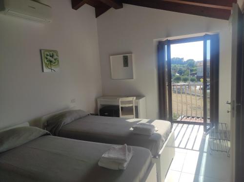Ruang duduk di B&B Villa Di Bartolomeo