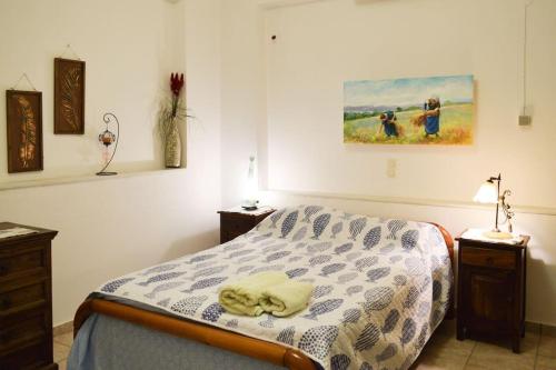 Кровать или кровати в номере Casa Giovanna 1